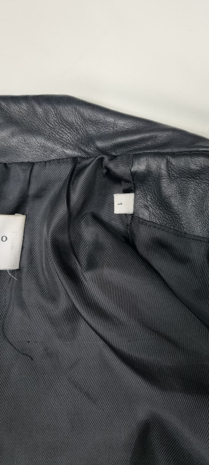 산드로 양가죽 라이더 자켓 1size _ 여성,실측 확인 상품이미지9