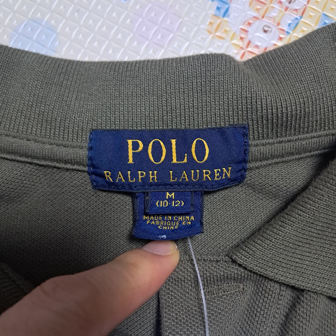 (새제품)폴로 랄프로렌 카키 카라티 M (10-12세)여성44 가능 상품이미지3