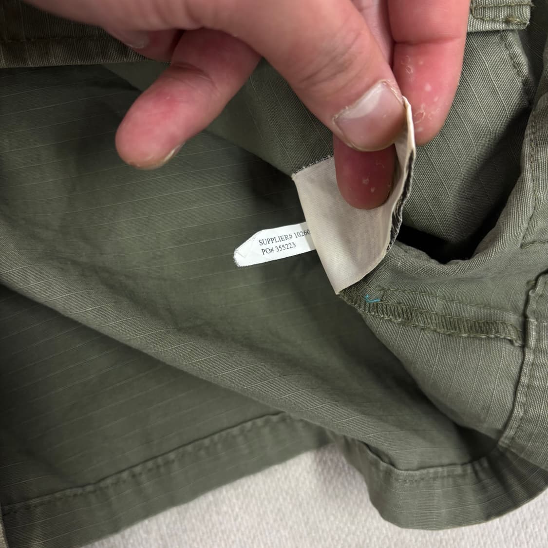 100 폴로 랄프로렌 데님 서플라이 정글 퍼티그 자켓 상품이미지6