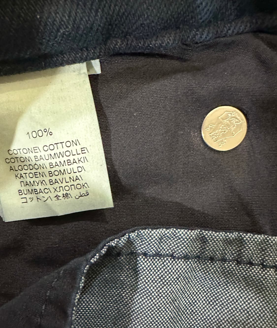 브루넬로 쿠치넬리 다크네이비 데님팬츠 35 상품이미지6