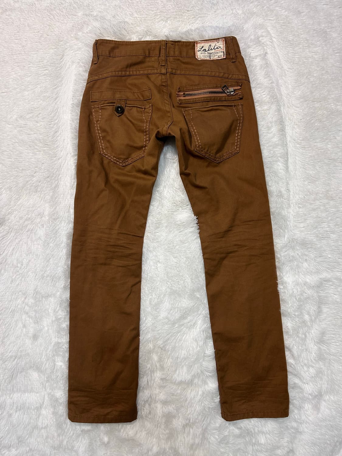 Lolita jeans zipper detailed pants 상품이미지3