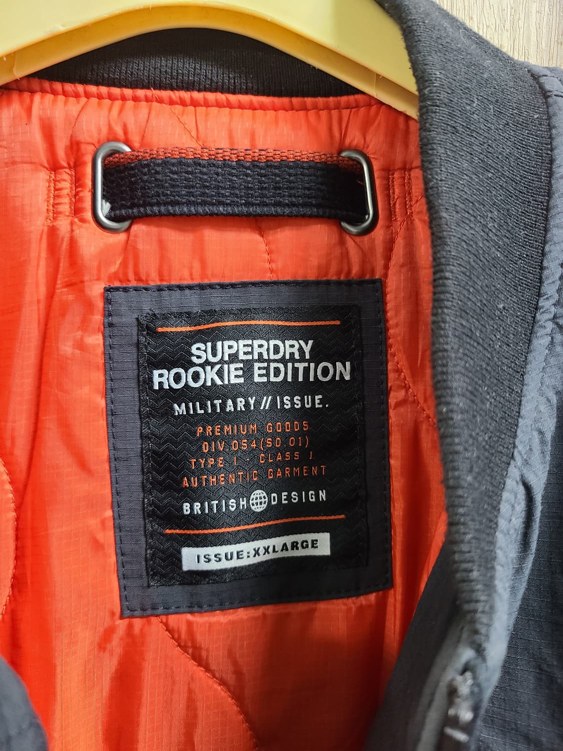 슈퍼드라이 네이비 봄버 자켓 XXL  상품이미지2