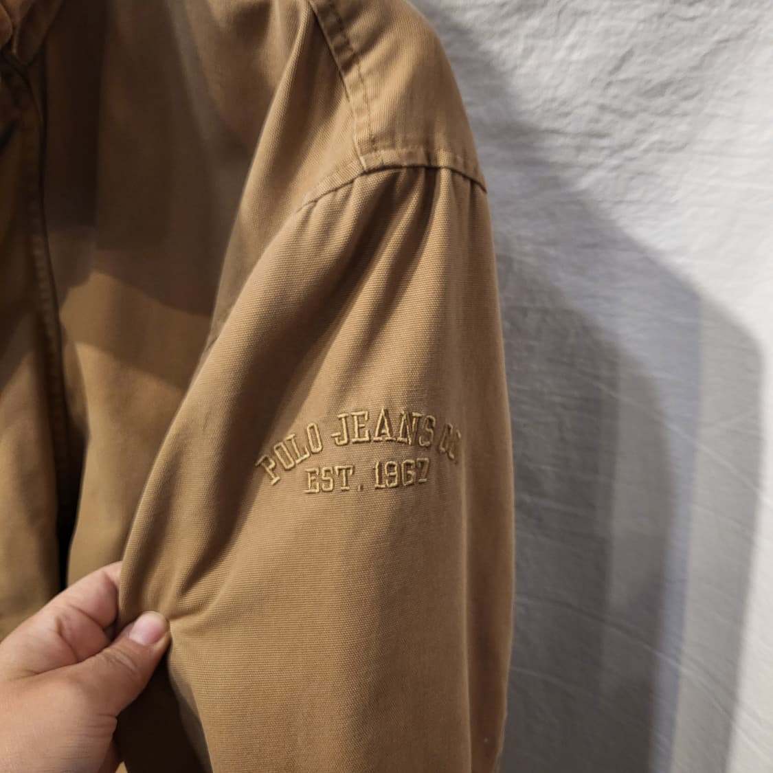 폴로 랄프로렌 90s 빈티지 브라운 덱자켓 점퍼 상품이미지3