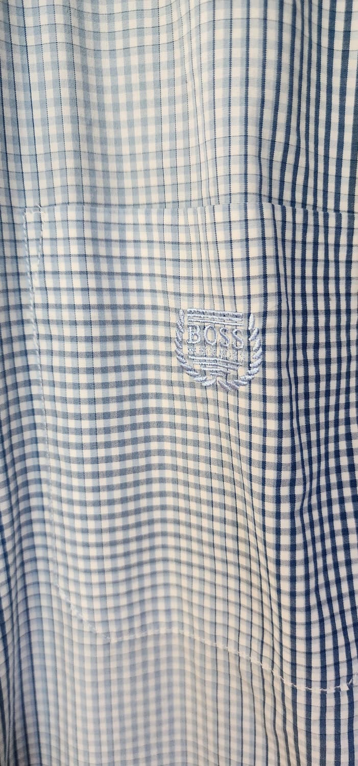 휴고보스 블루 스트라이프 셔츠 상품이미지3