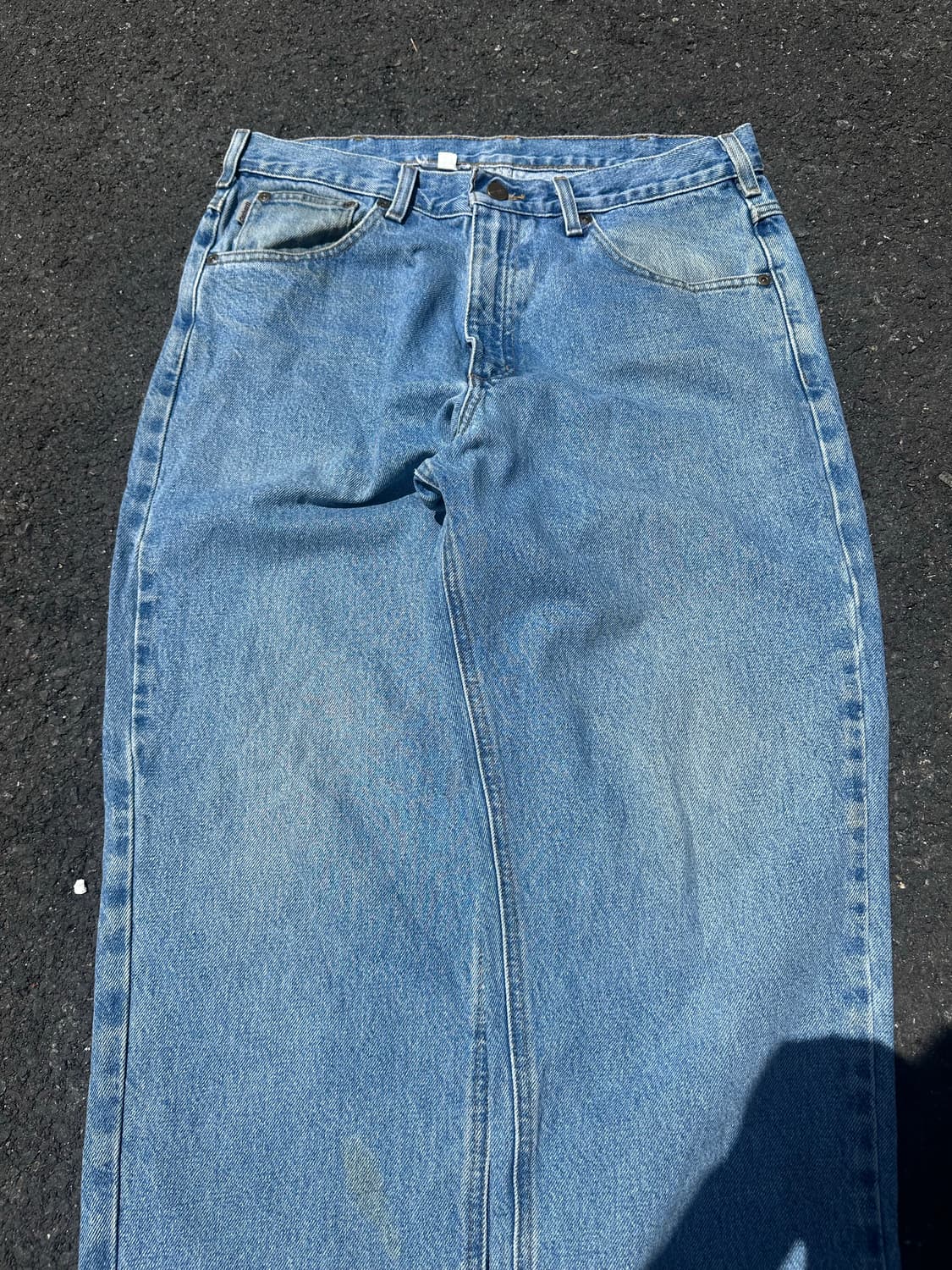 00’s Carhartt washed light denim pants 상품이미지9