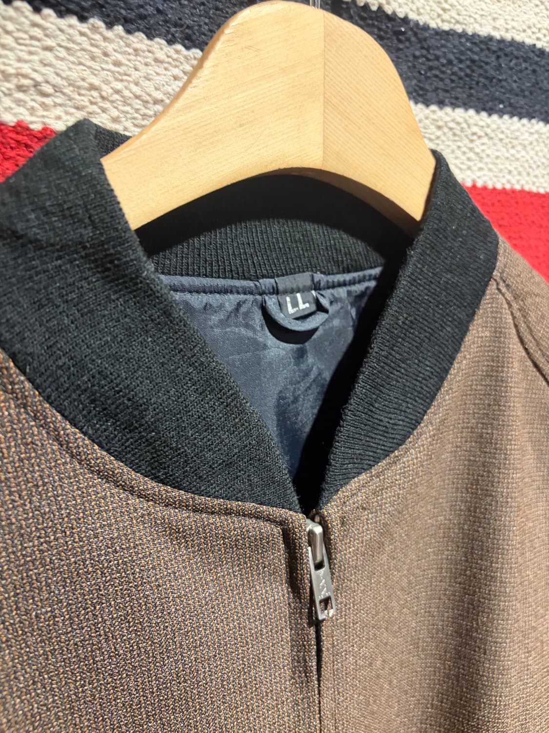 Classic brown blouson / 클래식 브라운 봄버 블루종 상품이미지4