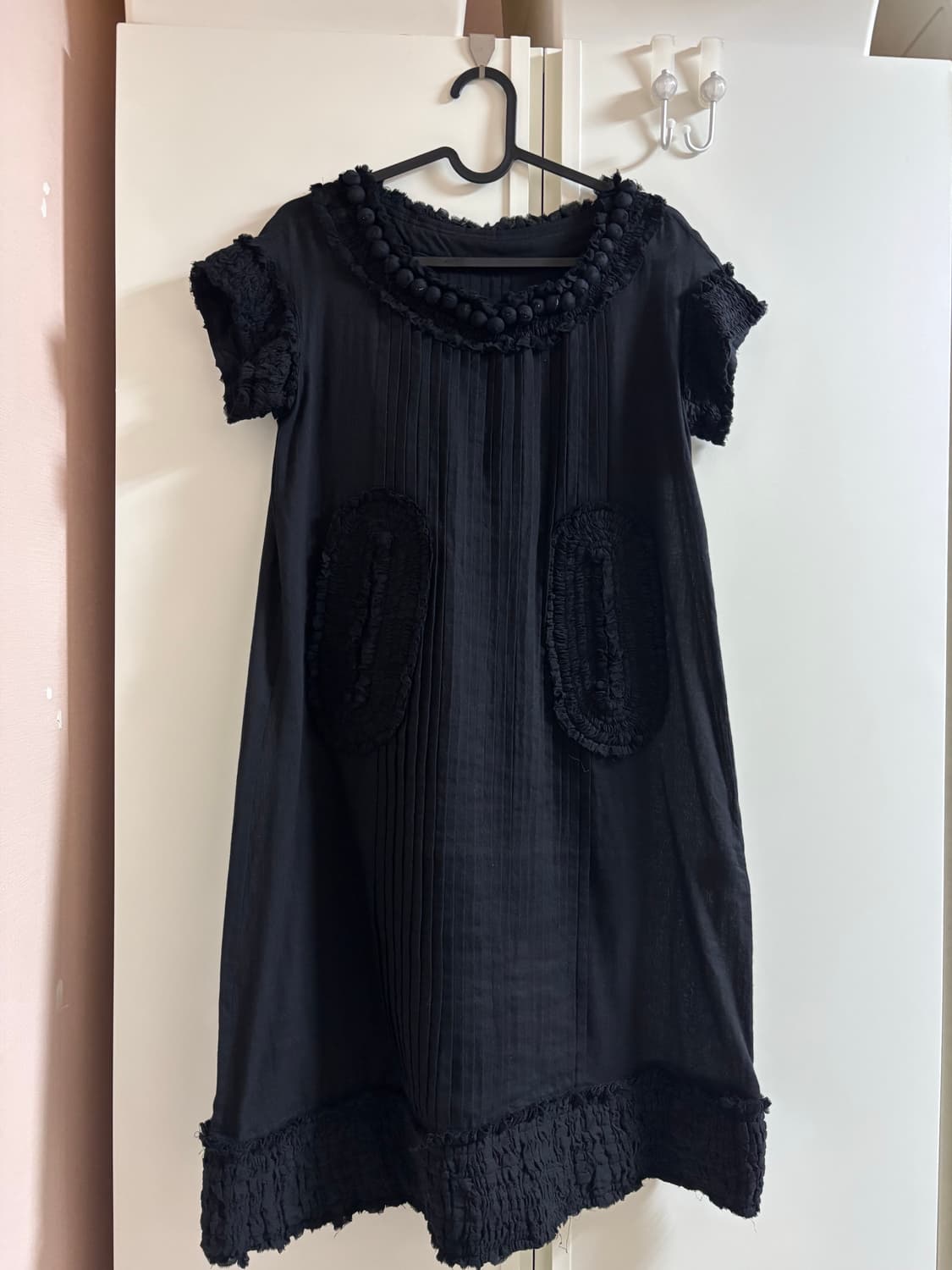 스나오쿠와하라 반팔 원피스 상품이미지1