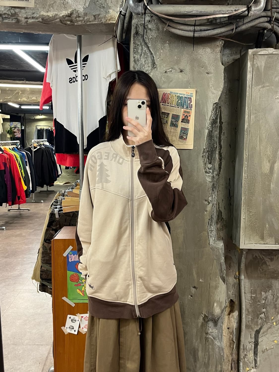 나이키 00s 배색 퓨추라로고 오레곤 져지 브라운 XL #csz1289  상품이미지2