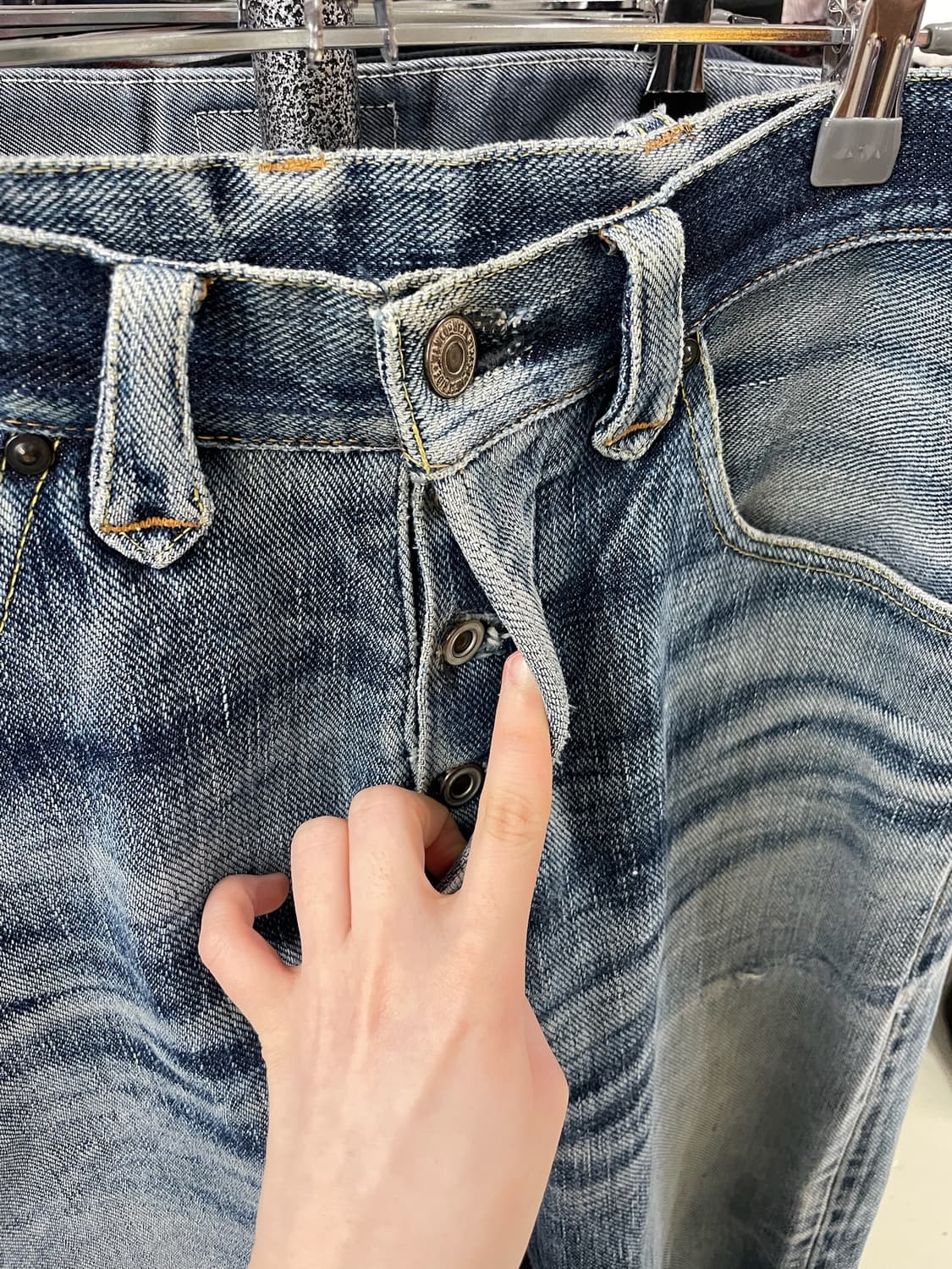 West ride Japan 셀비지 데님 팬츠 상품이미지8