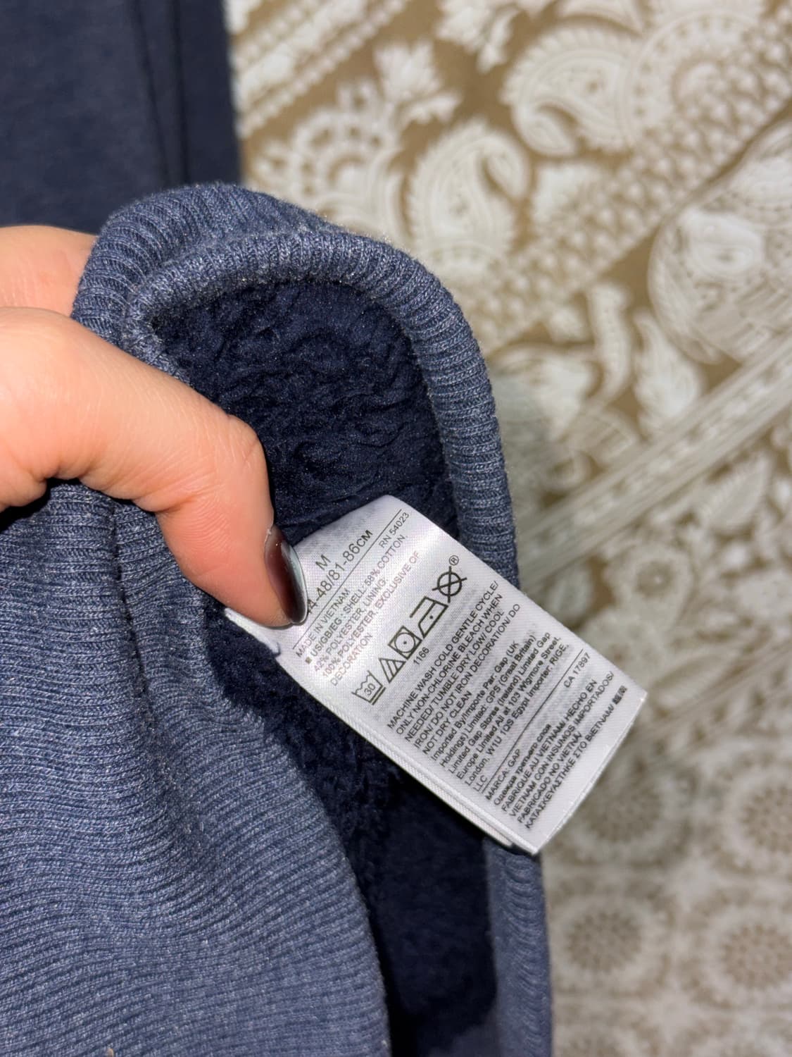 갭 성조기 기모 후드집업  상품이미지7