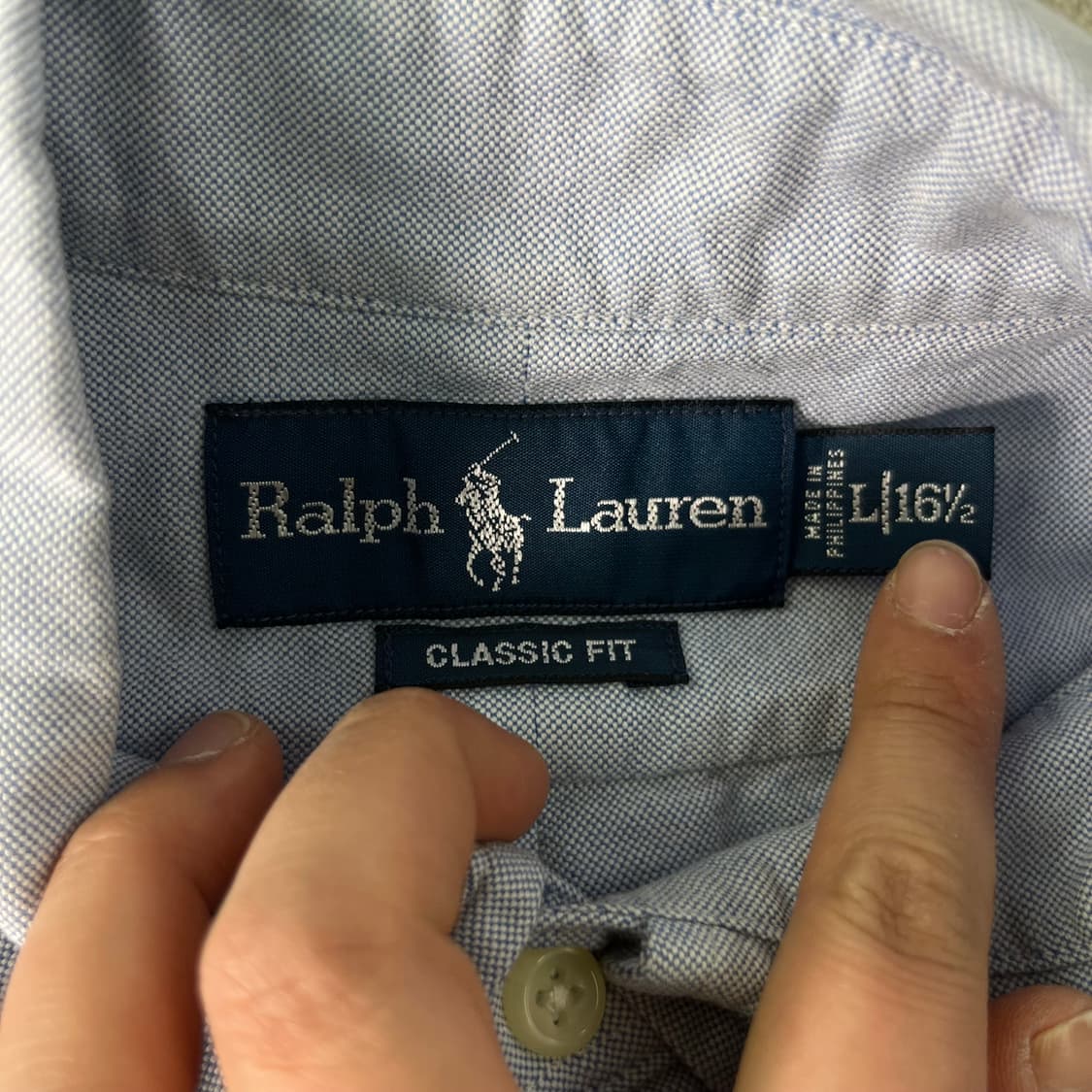 100 폴로랄프로렌 일본판 옥스퍼드 코튼 셔츠 상품이미지4