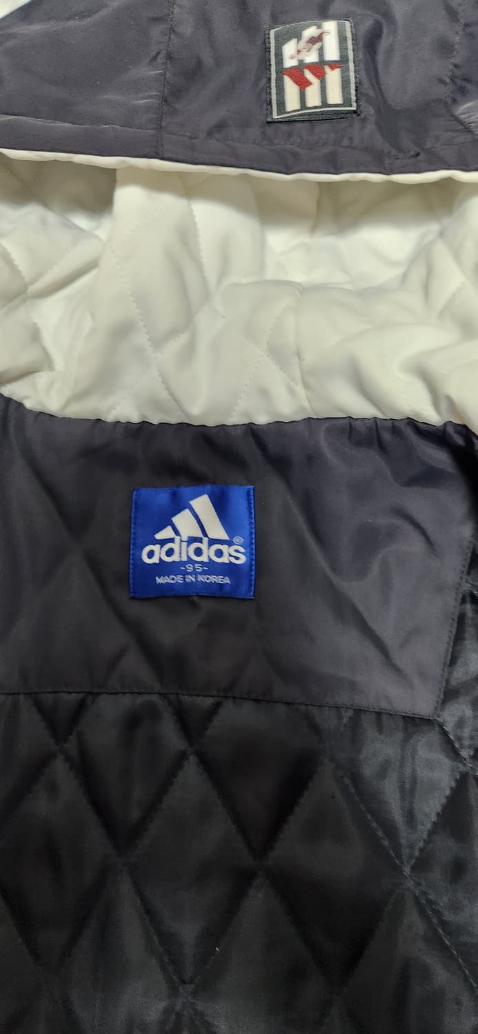 아디다스 삼선 차콜 후드 바람막이 점퍼 자켓 상품이미지7