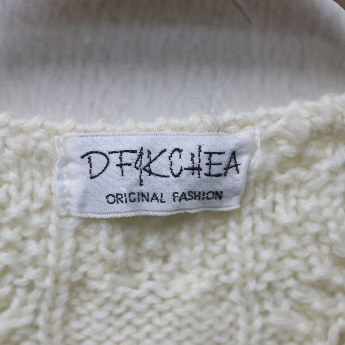 DFKCHEA 울 꽈배기 가디건 62305 상품이미지8