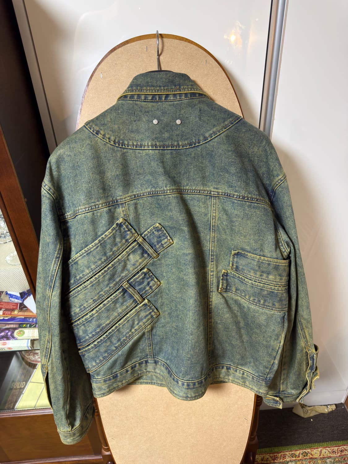 앤더슨벨 웨이스트밴드 데님 자켓 M 상품이미지3