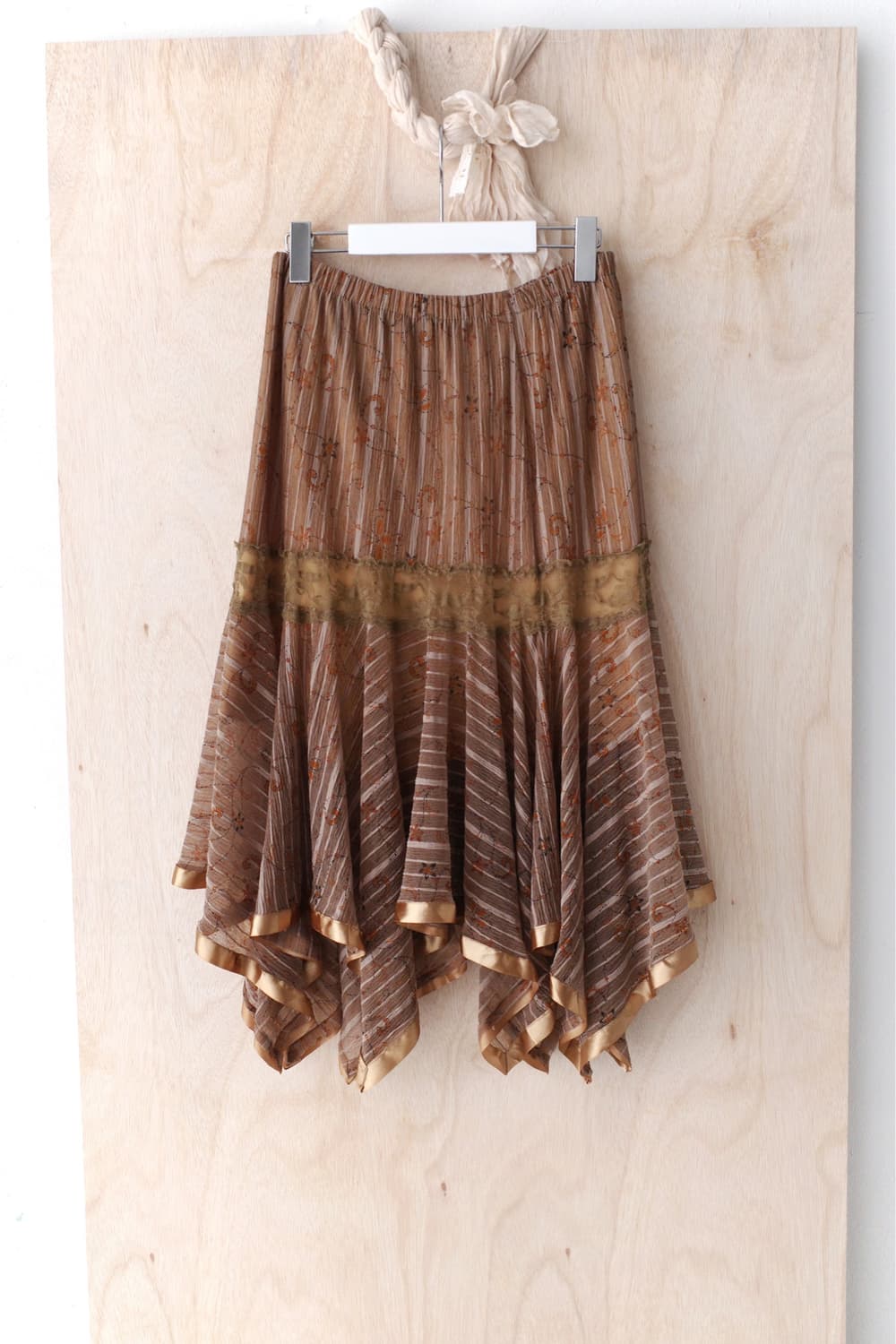 ethnic lace flared skirt 상품이미지1
