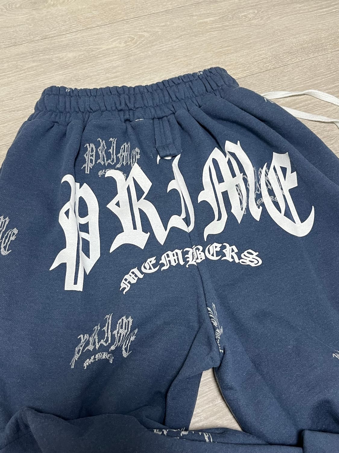 [프라임멤버스] Jacquard Wide Joggers light Blu 상품이미지8