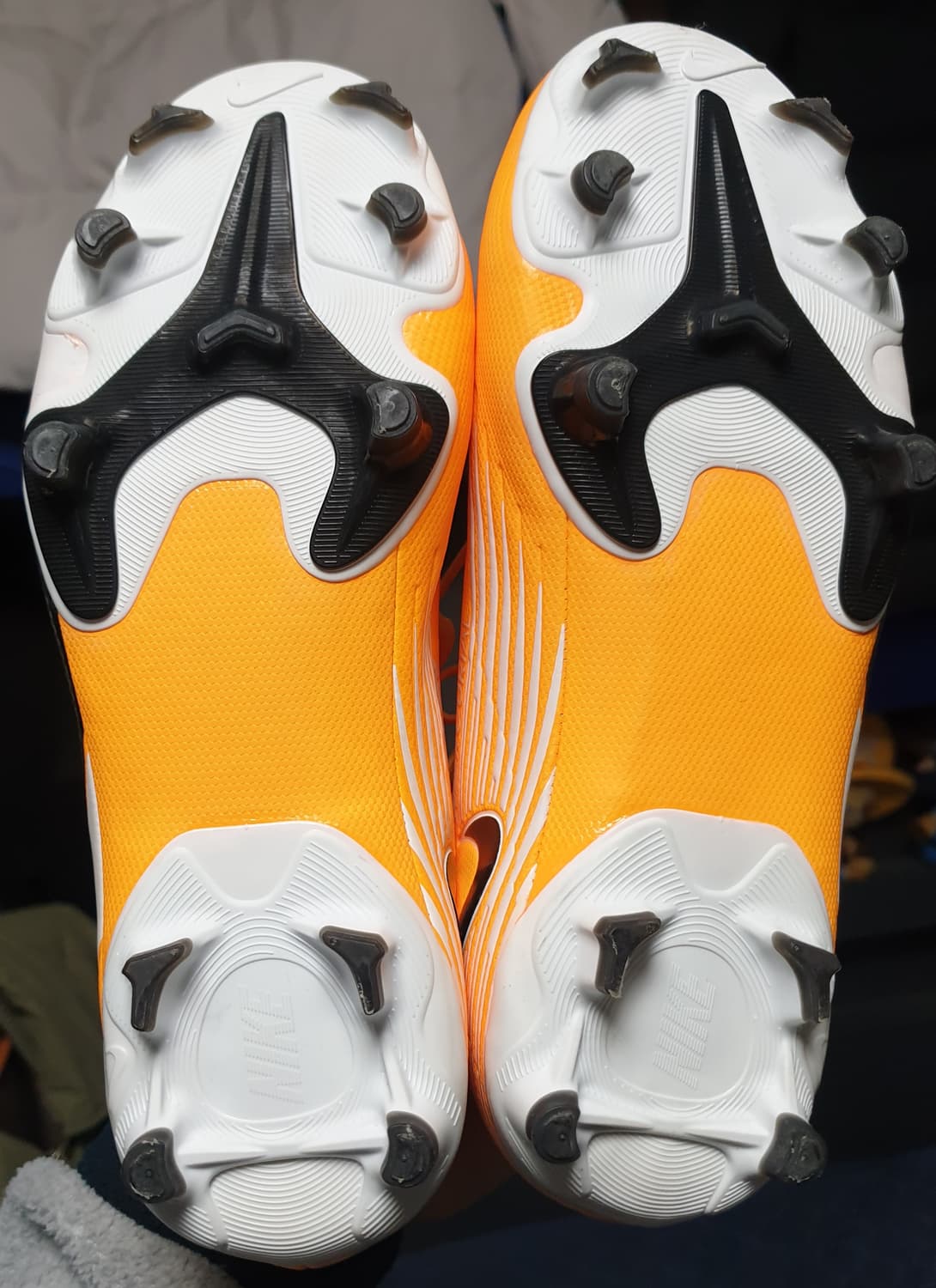 나이키 주니어 머큐리얼 슈퍼플라이 7 아카데미 FG/MG 오렌지(240) 상품이미지7