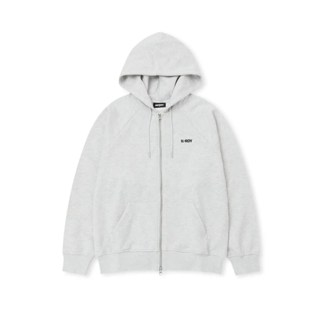 널디 블랭크 로고 후드 집업 상품이미지1