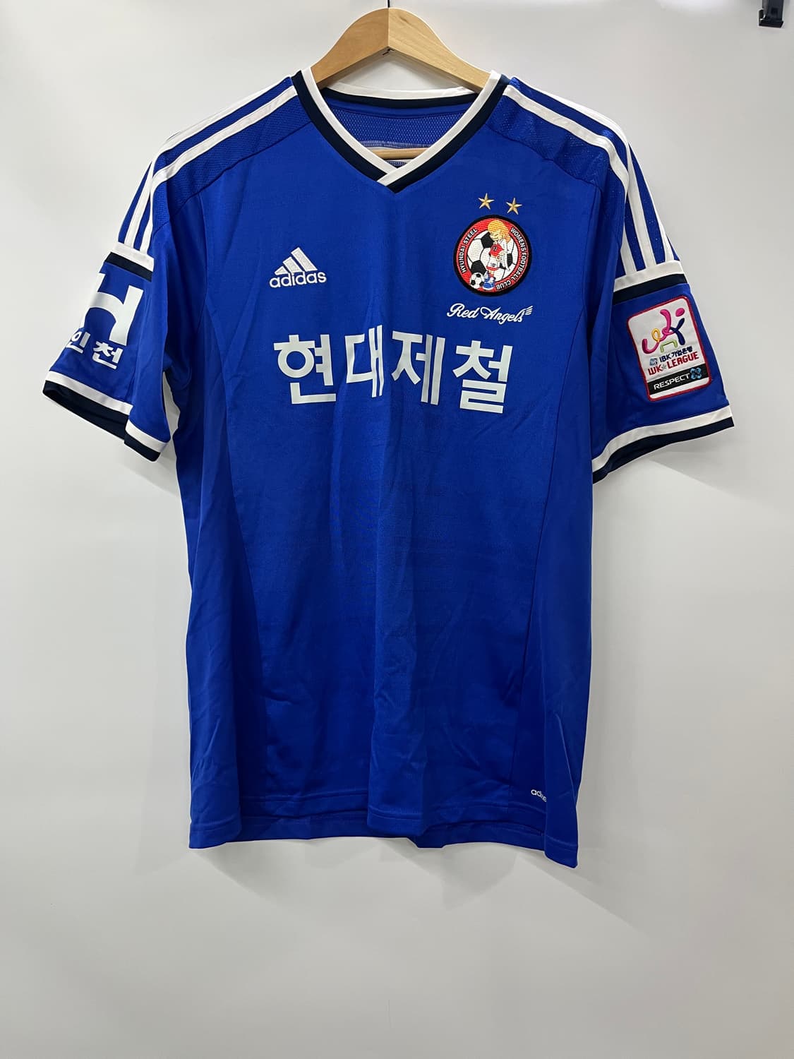 아디다스 인천 현대제철 레드앤젤스 축구 유니폼 110 사이즈 상품이미지1