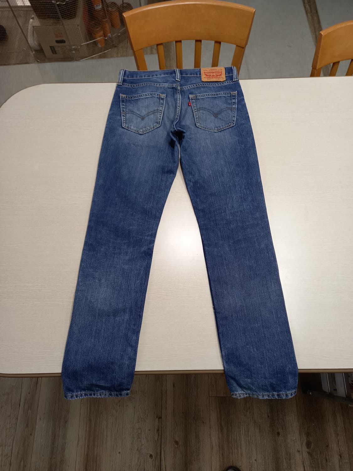 29-30 리바이스511 워싱 슬림일자진 30-187 상품이미지2