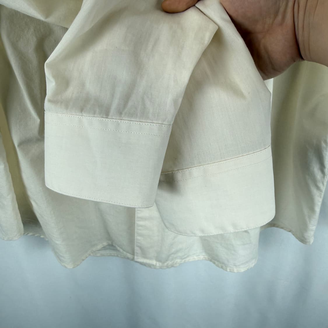 (M) 띠어리 셔츠 크림 상품이미지4