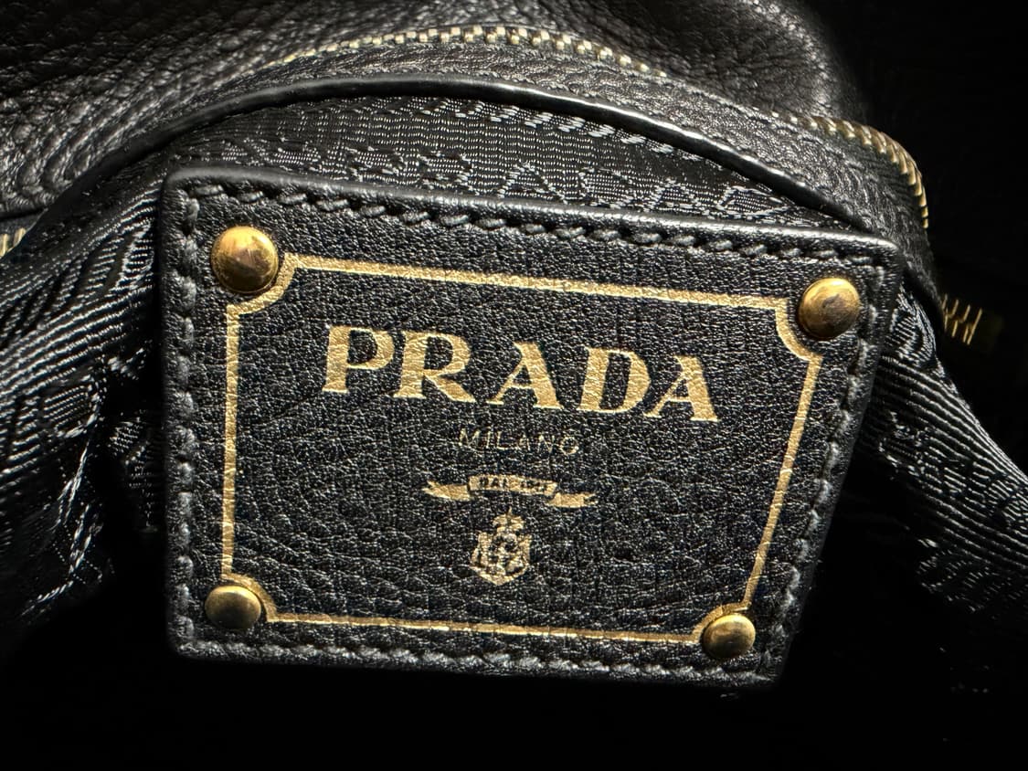 [정품] 프라다 토트백 블랙 상품이미지8