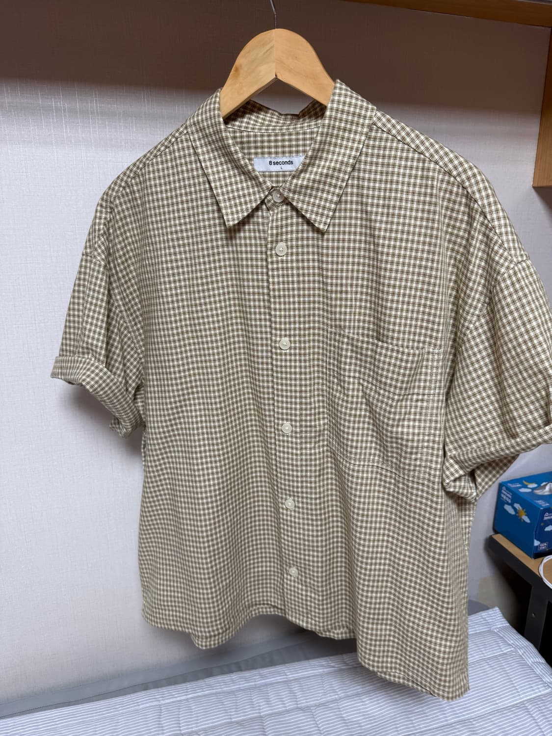 8 second check shirt 상품이미지2
