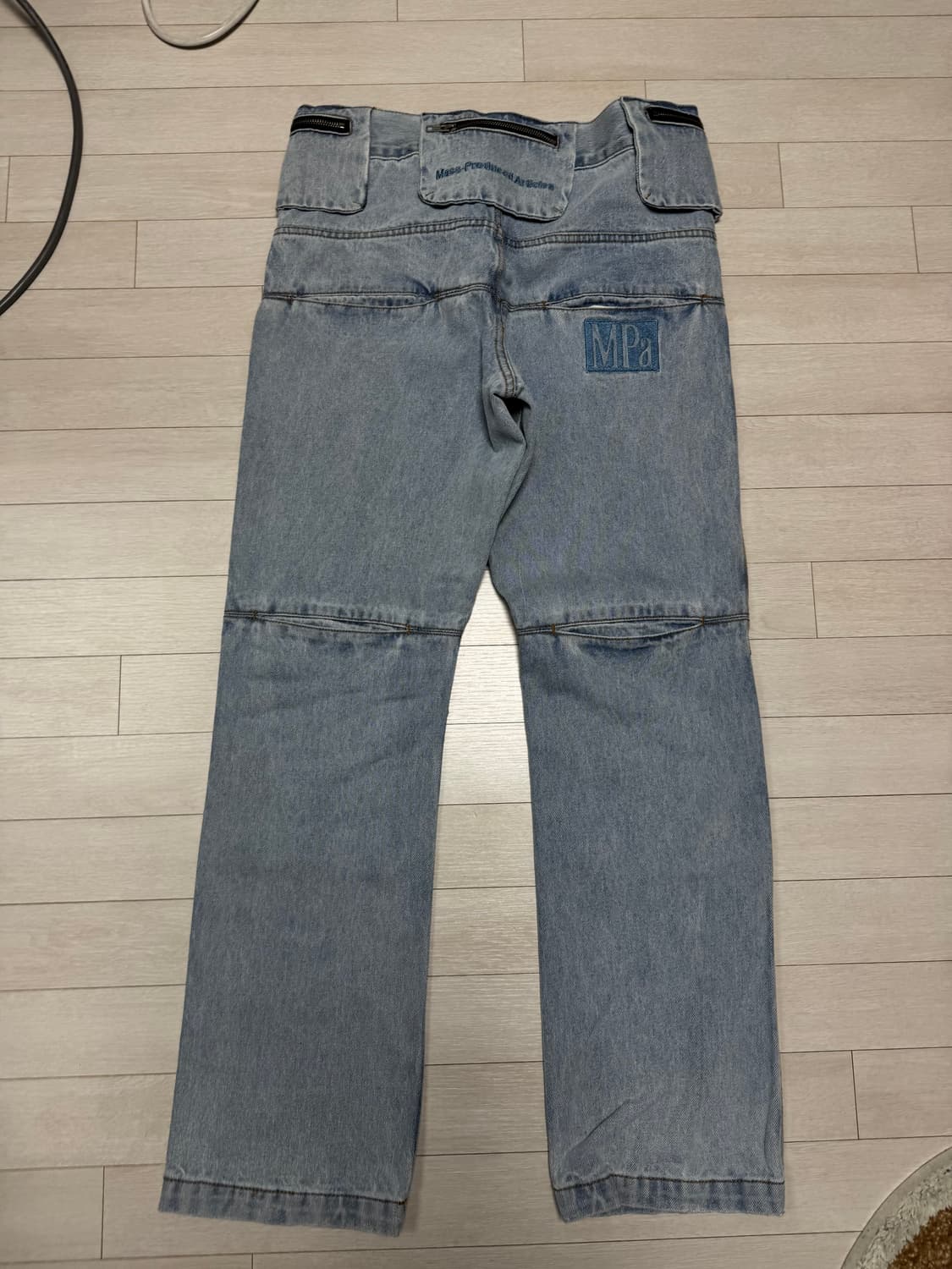 플라스틱 프로덕트 MPa BAG PANTS (STEEL BLUE) 상품이미지4