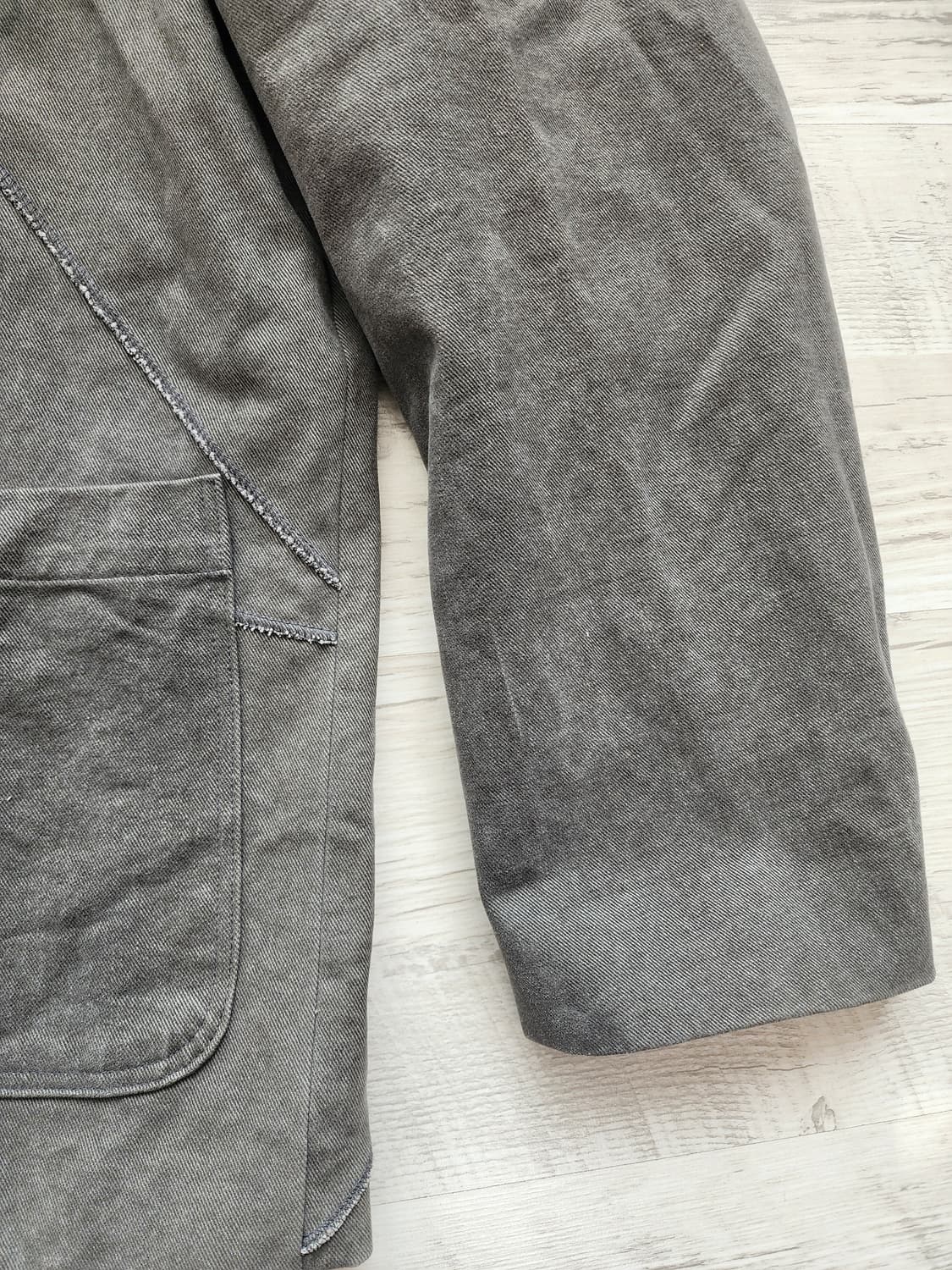 CORNOQ 꼬르녹 오버핏 절개 블레이저 L(105~110) 워크 자켓 상품이미지3