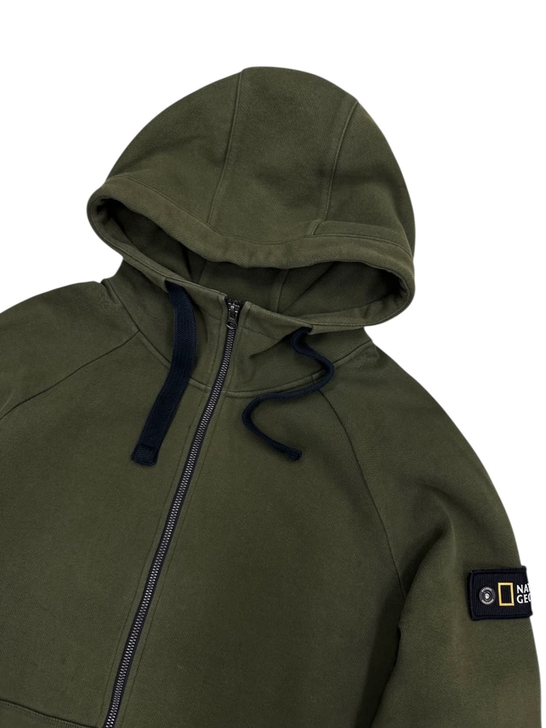 내셔널지오그래픽 후드집업 카키 (XL) 상품이미지2