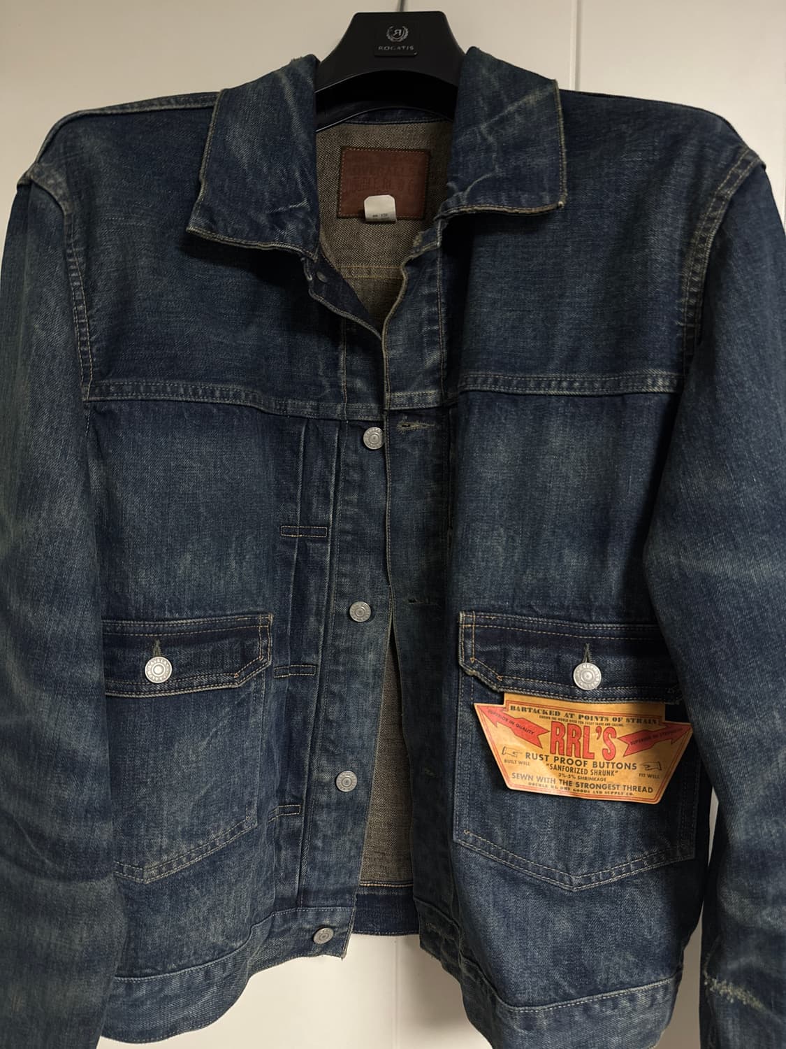 RRL 웨스트뷰 XL 트럭커 자켓 새상품 상품이미지1