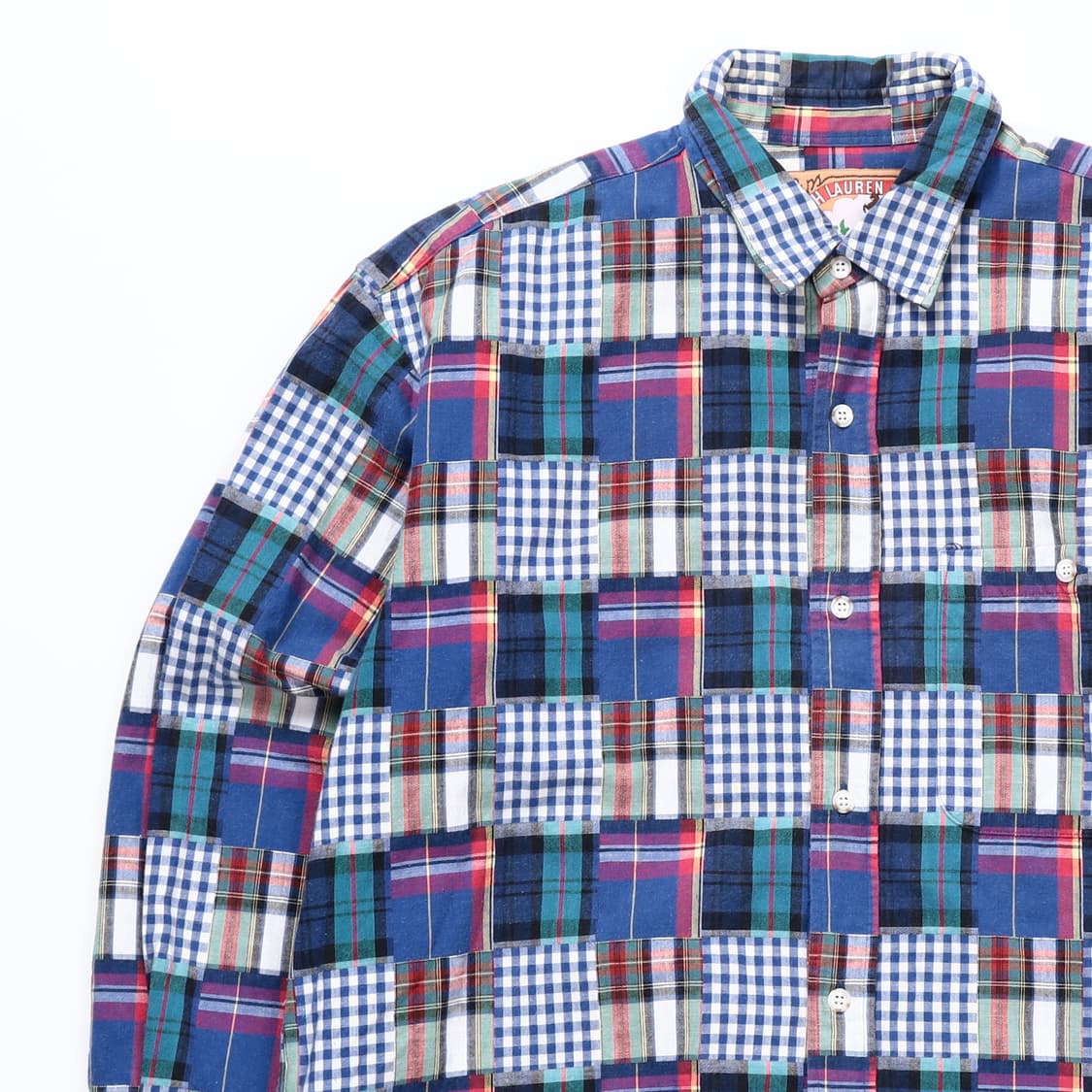 폴로 랄프로렌 패치워크 셔츠   상품이미지2