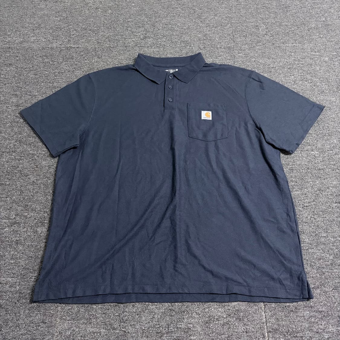 칼하트 루즈핏 반팔 카라티 상품이미지1