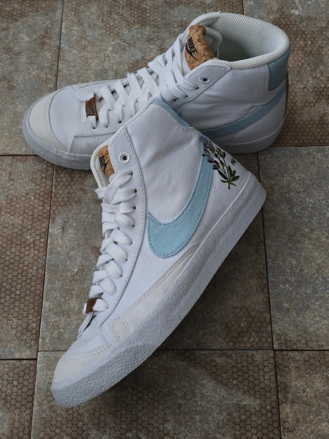 (235)나이키 블레이저 미드 인디고  상품이미지3