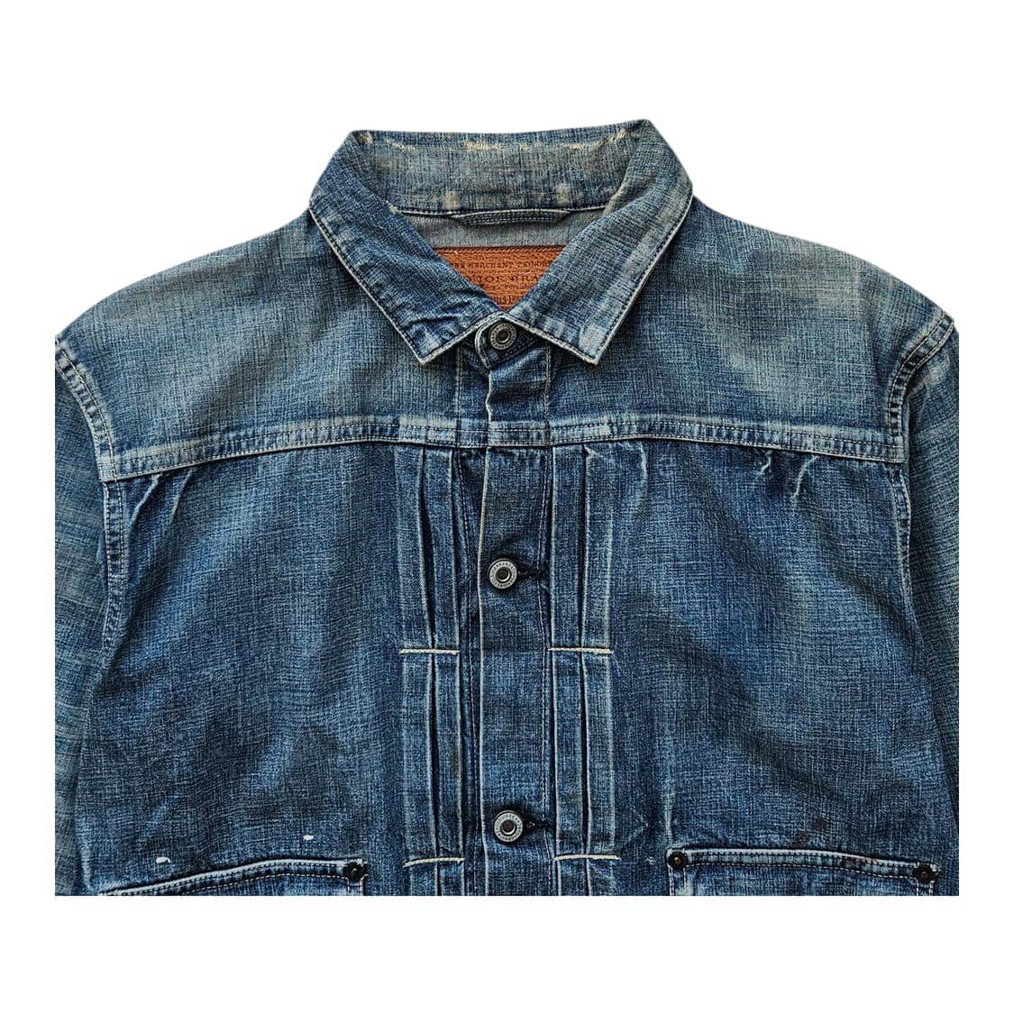 올드조 40s 타입1 데님 자켓 상품이미지4