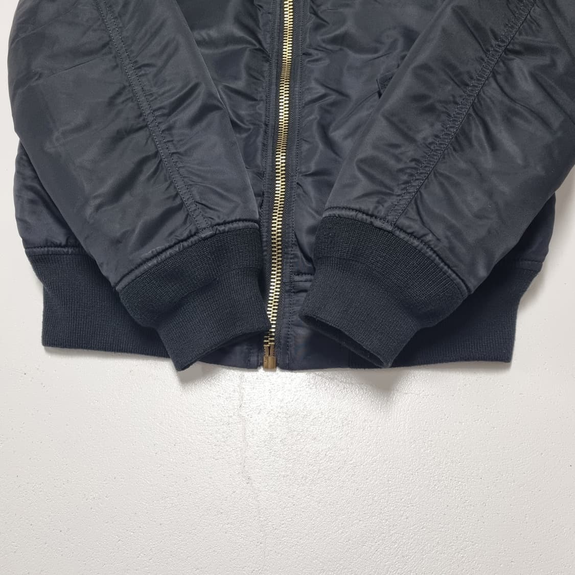 알파인더스트리 MA-1 봄버자켓 블랙 - S 상품이미지6