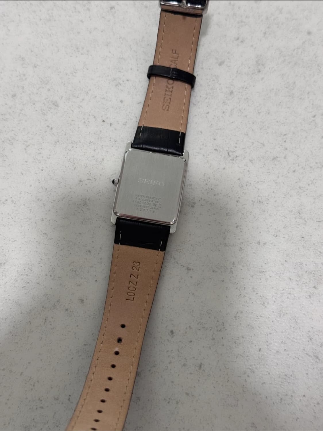 세이코 탱크 까르띠에맛  상품이미지2