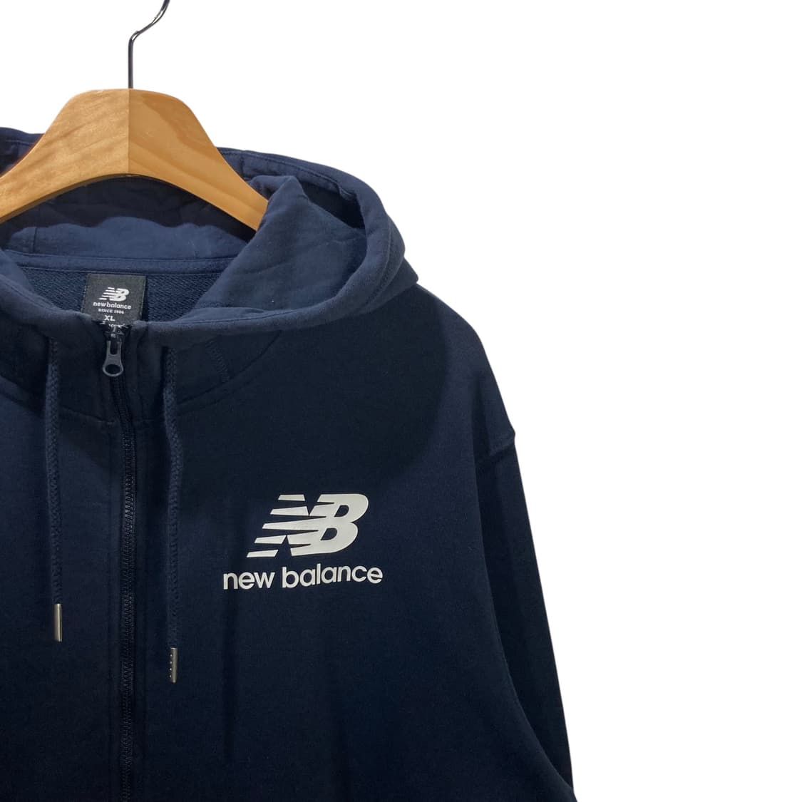 뉴발란스 네이비 후드집업 상품이미지3