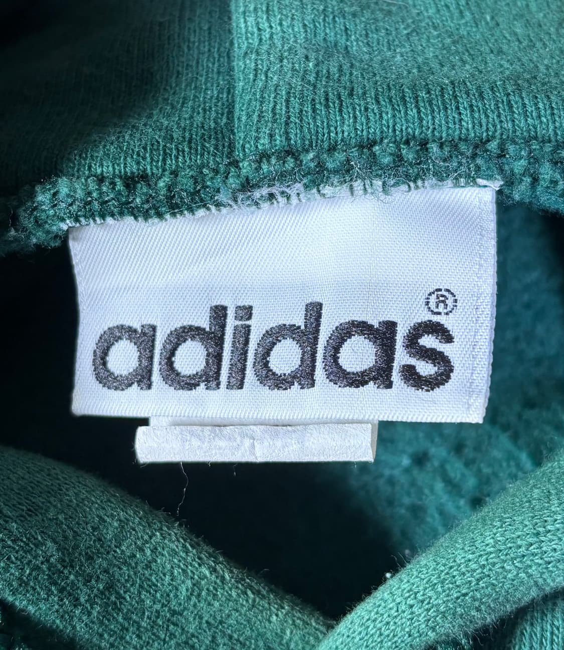 90s adidas USA 빈티지 아디다스 트레포일 후드티 그린 상품이미지6