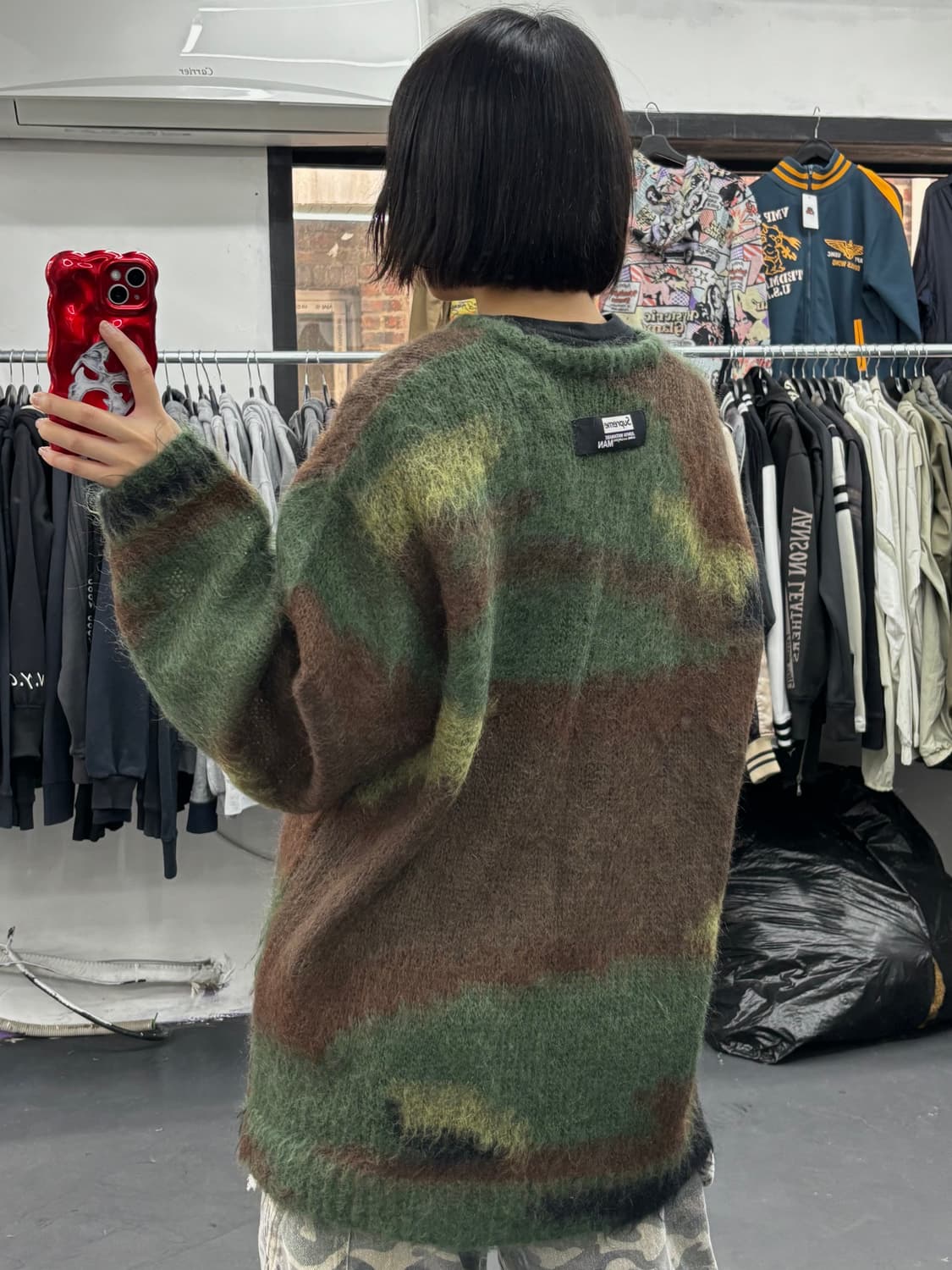 슈프림 X 준야 와타나베 카모 모헤어 니트 상품이미지5