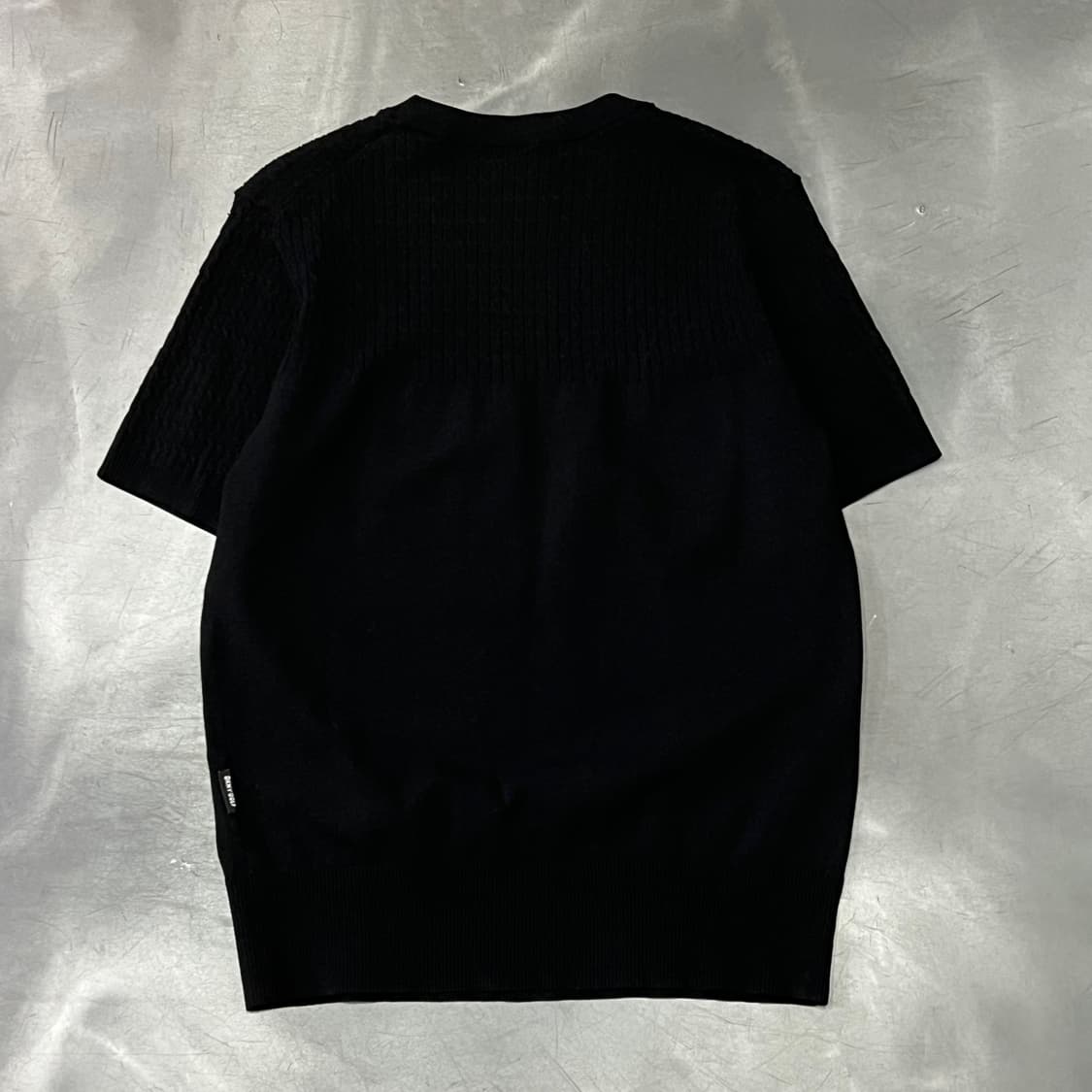  dkny 로고 하프 니트 y15740 상품이미지2