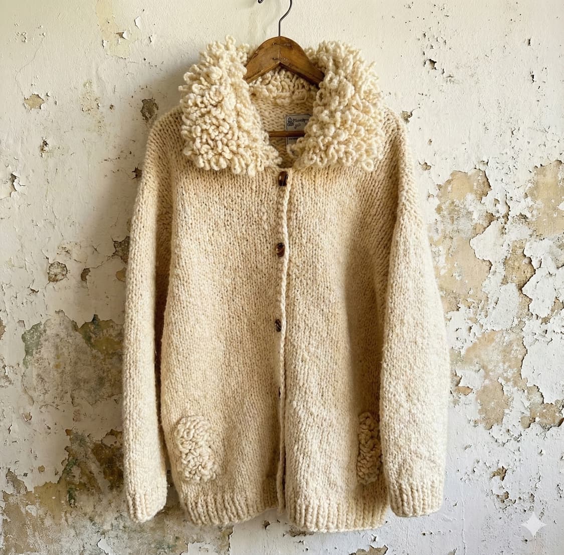 청키한 리얼 에콰도르 가디건 상품이미지1