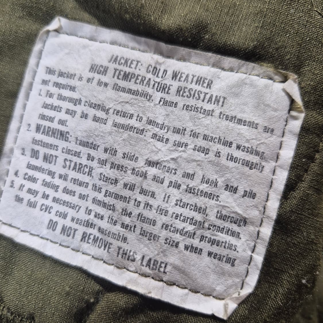 80s cvc 탱커자켓 상품이미지6