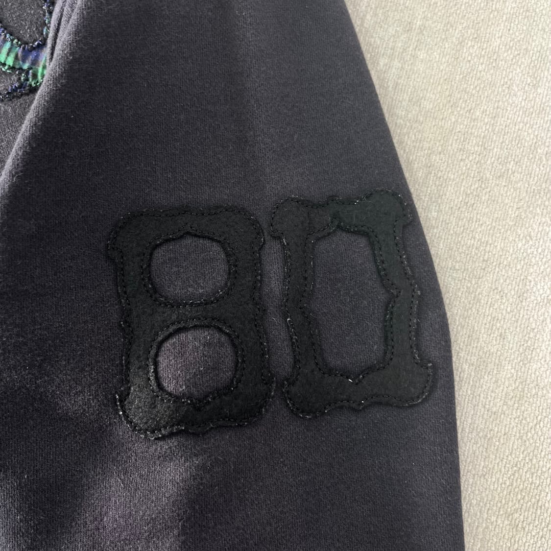 100 스투시 어센틱 올드스쿨 스펠로고 후드집업 상품이미지8