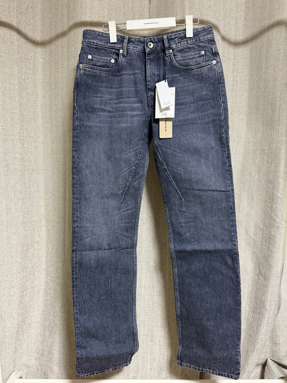 [32] 릭오웬스 다크쉐도우 포그 컷 데님 진 다크그레이 상품이미지4