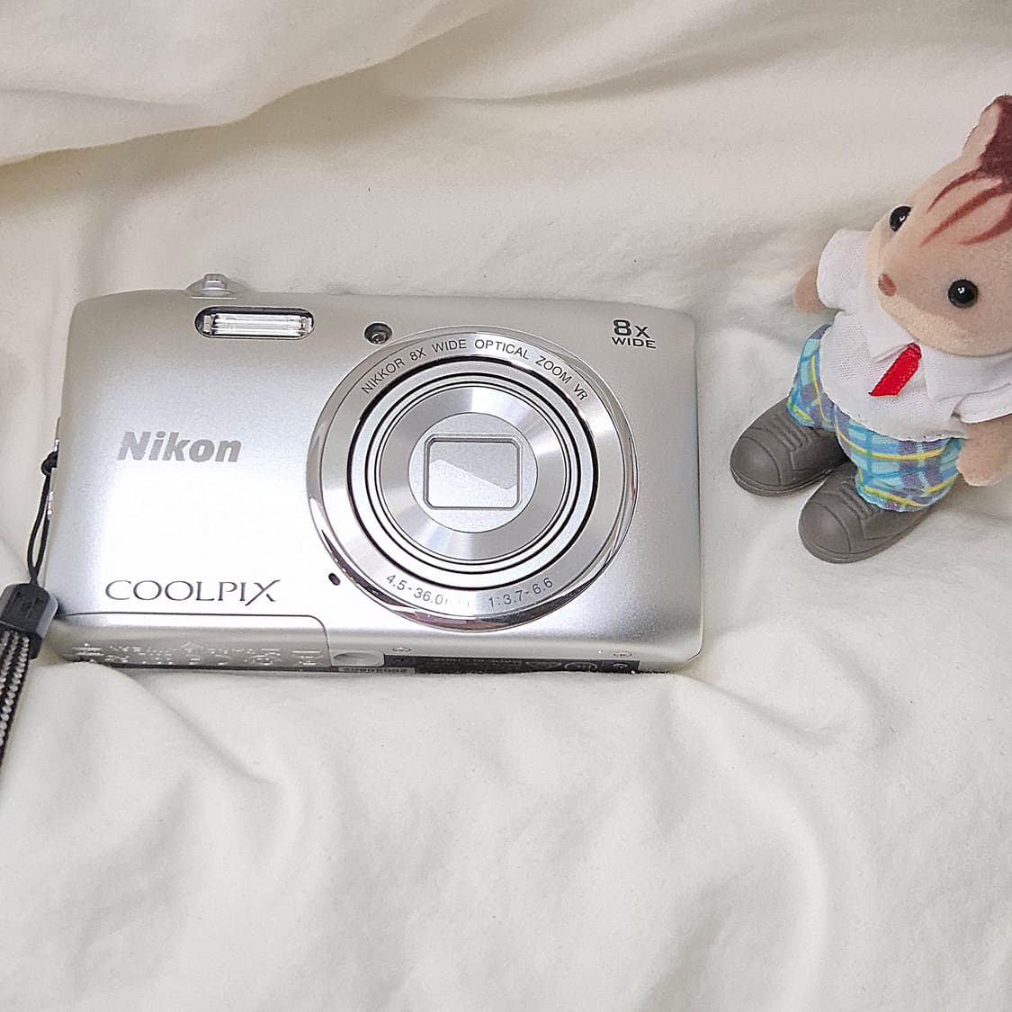 에스파, NCT 픽💭 Nikon COOLPIX S3600 실버 미품🤍 상품이미지1