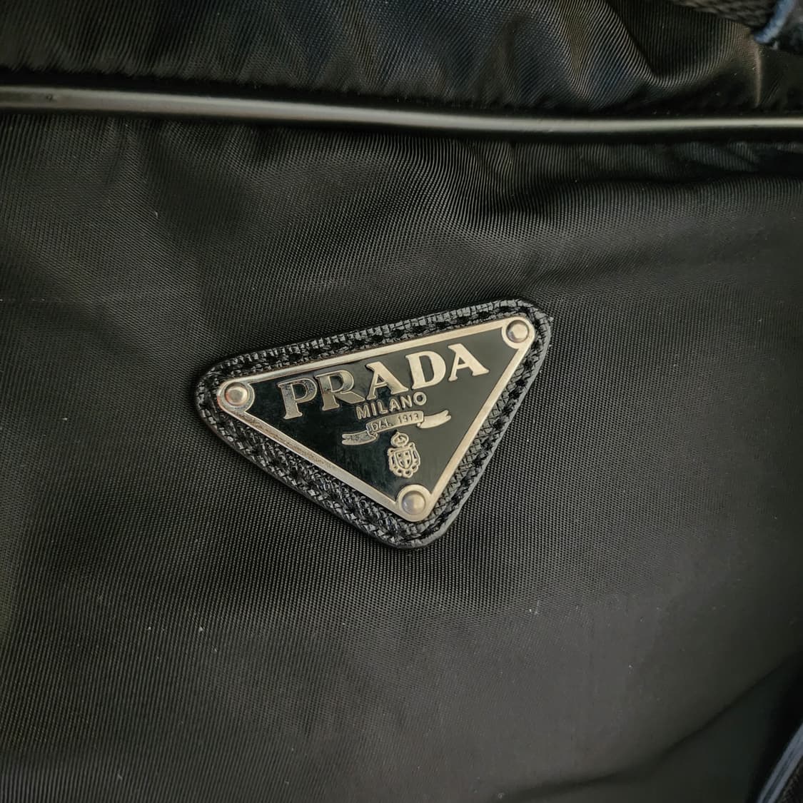 프라다 테스토 나일론 사피아노 레더 반둘리에 보스턴백 여행가방 V70 상품이미지7