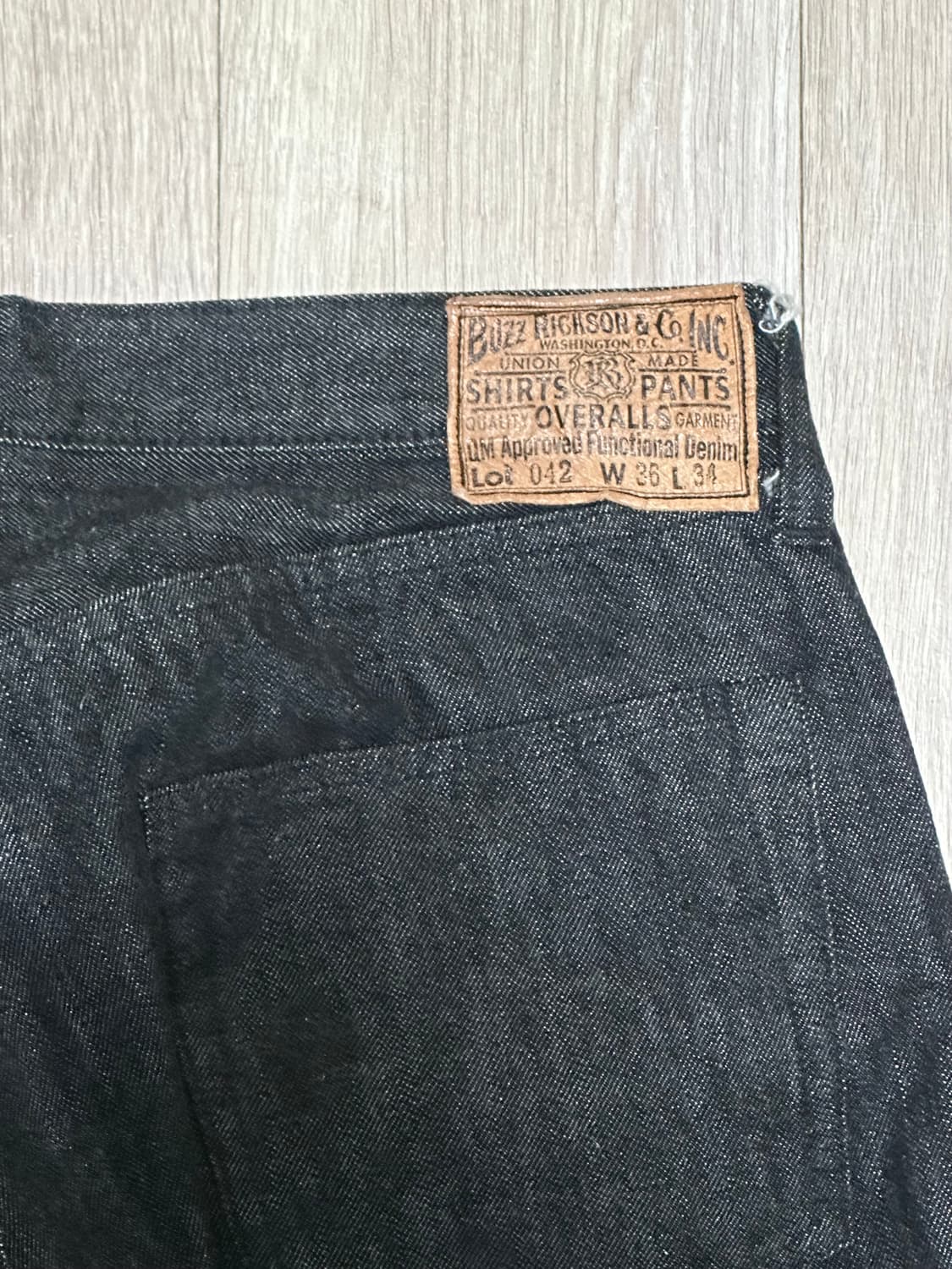 버즈릭슨 윌리엄깁슨 대전판 블랙데님  36 상품이미지3