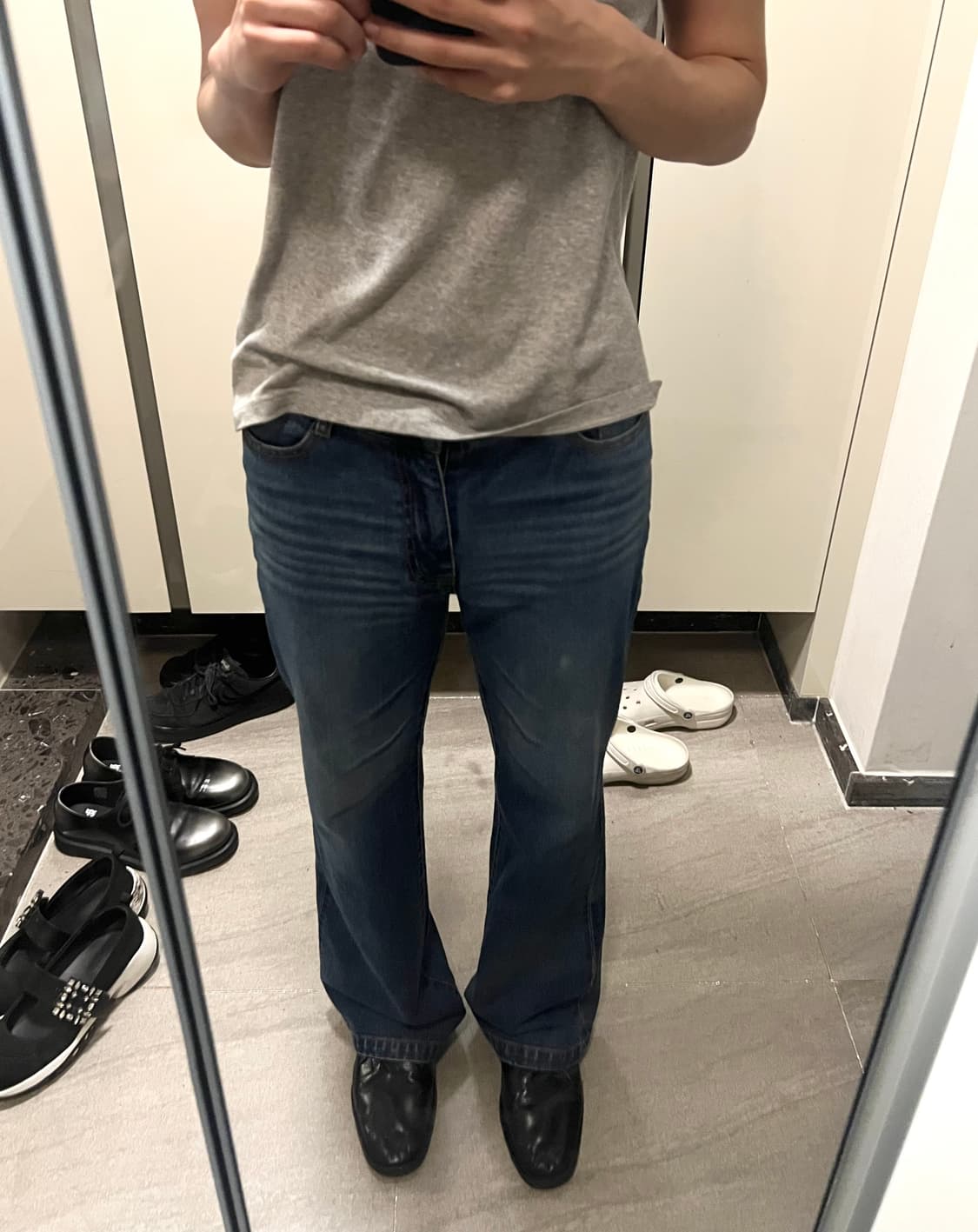 InstarJeans 플레어 데님 상품이미지1