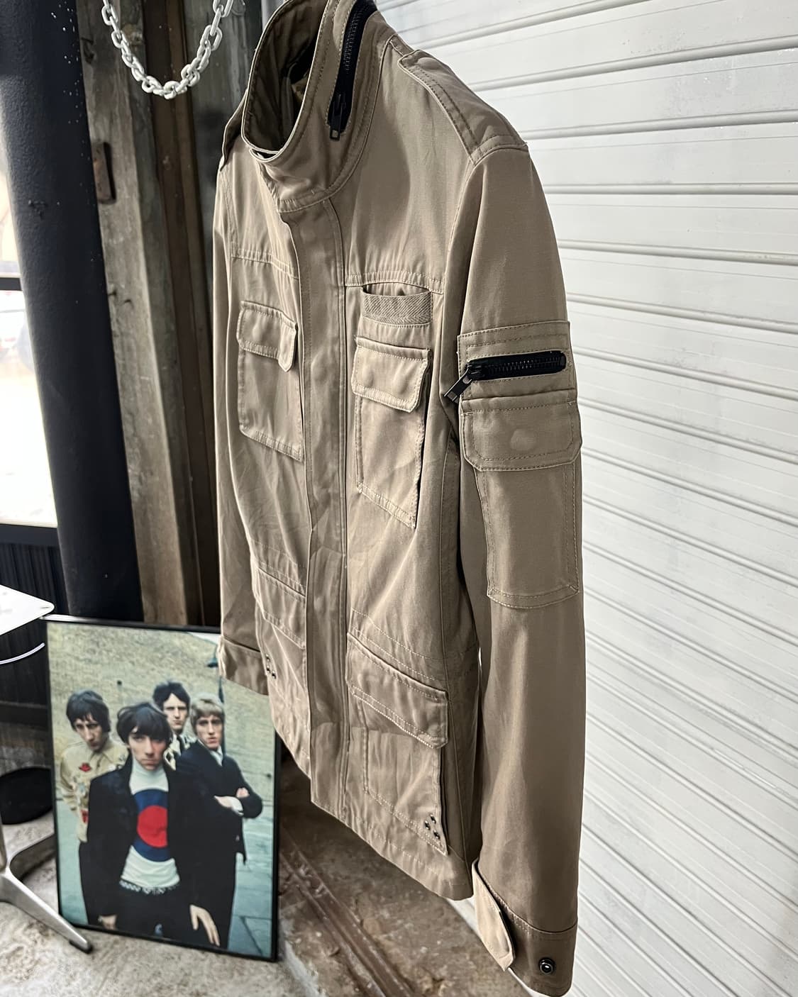 Hare 2way zip military jacket 상품이미지6